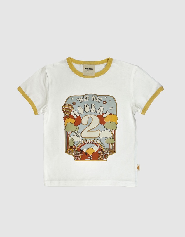 Banabae - Banabae 2nd Birthday Cap and Tee Bundle in Musk
