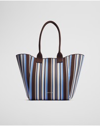 Country Road - Stripe Knit Shopper