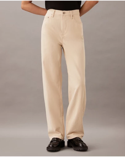 Calvin Klein Jeans - High Rise Loose Jeans