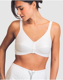 Royce Lingerie - Comfi Cotton Wirefree Press Stud Front Open Bra
