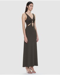 Christopher Esber - Droplet Crystal Loophole Tank Dress