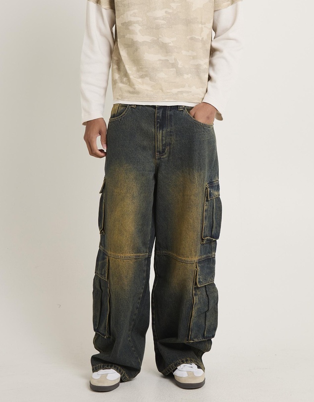 Insight - Society Denim Cargo Jeans