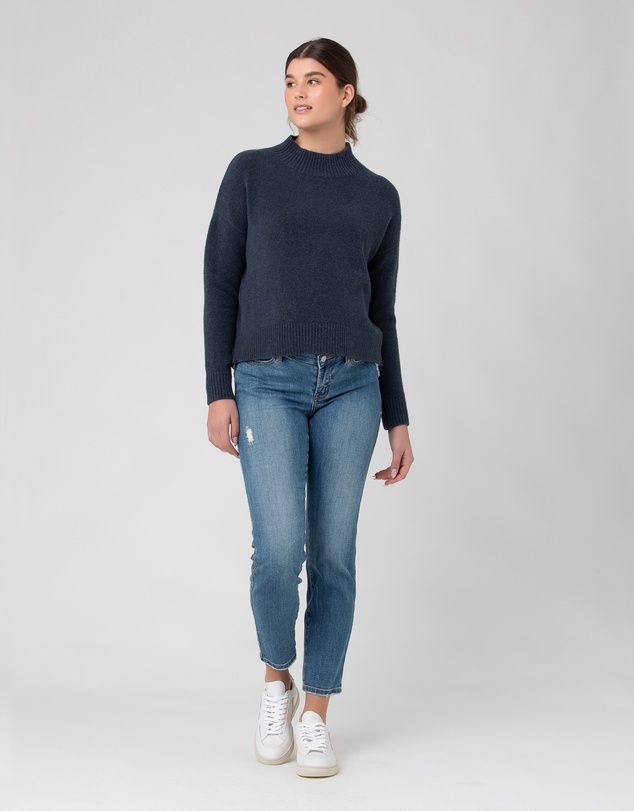 Ripe Maternity - Jade Crop Nursing Knit