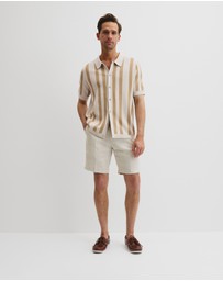 Country Road - Organically Grown Cotton Stripe Knit Shirt