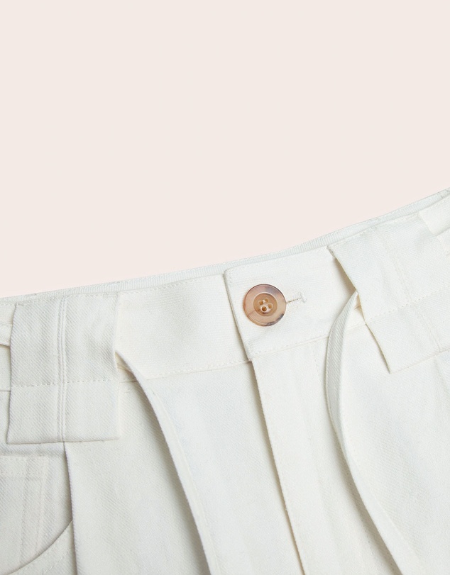 IDA+S - Rosie White Wide Leg Pants