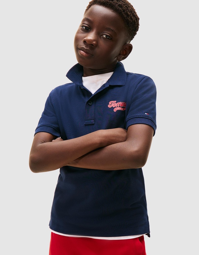 Tommy Hilfiger - Im Varsity Graphic Polo SS - Kids