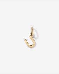 Michael Hill - Letter U Initial Pendant in 10kt Yellow Gold