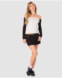 EDIKTED - Tom Off Shoulder Top
