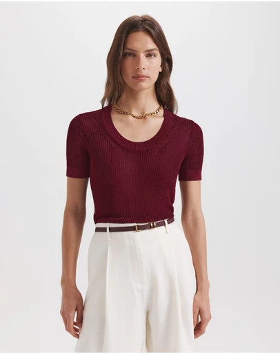 SABA - Zala Scoop Neck Tee
