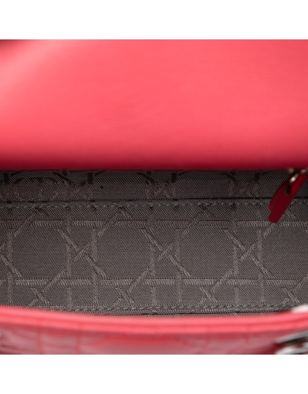 Pre-Loved by Azura Reborn - Pre-Loved Mini Lambskin Cannage Lady Dior