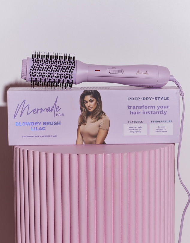 Mermade Hair - Blow Dry Brush Lilac