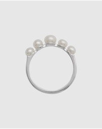 Najo - Mermaid Silver Pearl Ring
