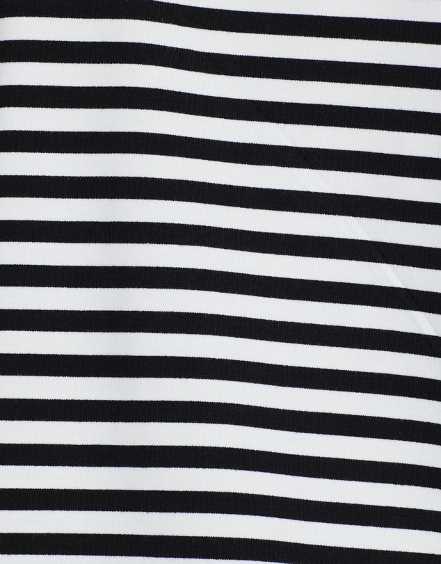 Dazie - Beverly Stripe Short Sleeve Crew Neck Tee