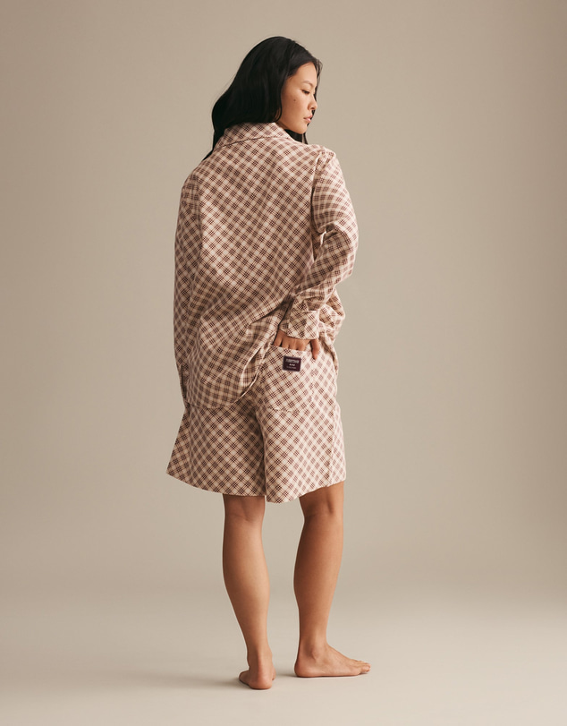 Resting - Double Brushed Flannelette Lennox Short