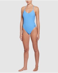 Nike - Swoosh Link Terry Y-Back One Piece Swimsuit