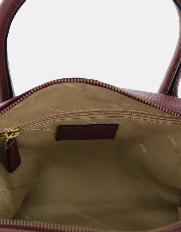 Pierre Cardin - Pierre Cardin Italian Leather Tote Crossbody Bag