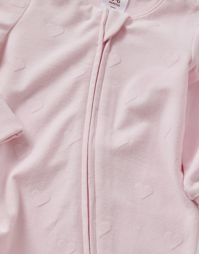 Cotton On Kids - Growie Long Sleeve Zip Romper