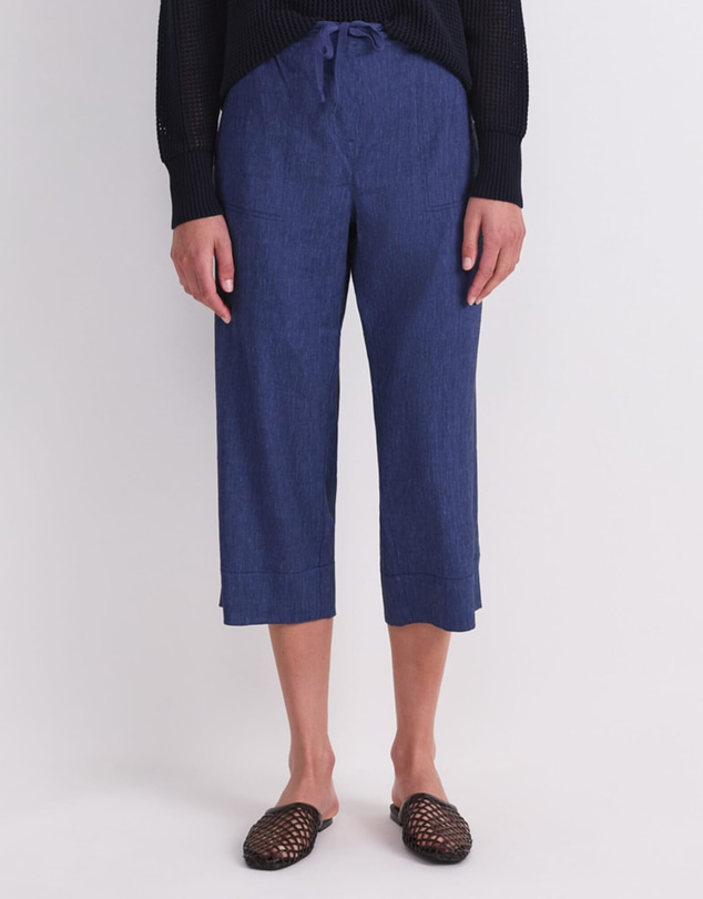 Sportscraft - Rosa Crop Linen Pant