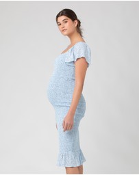 Ripe Maternity - Selma Shirred Dress