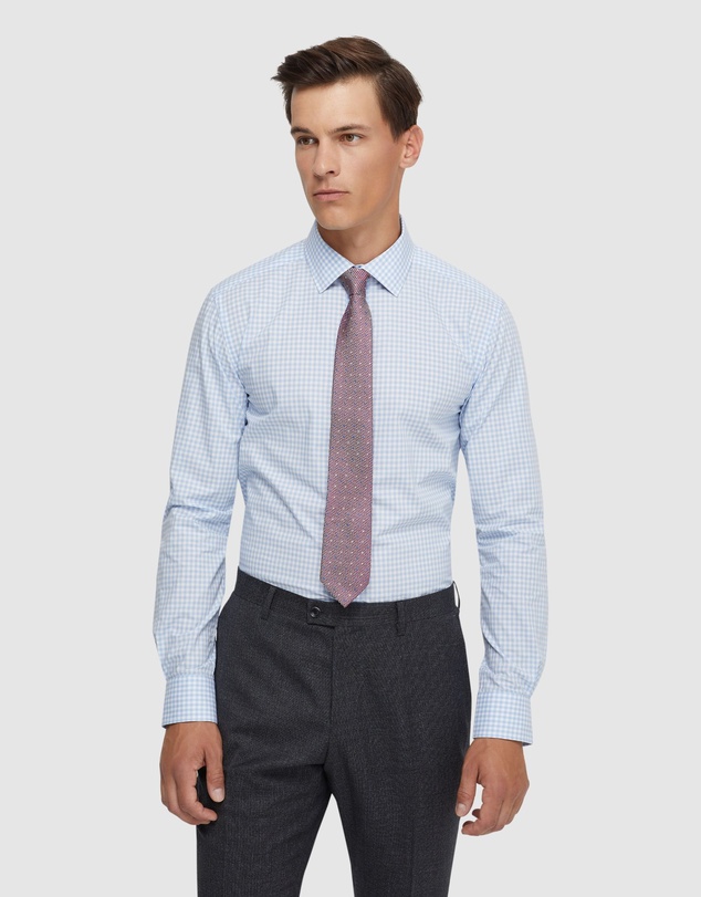 Oxford - Beckton Cotton Gingham Shirt