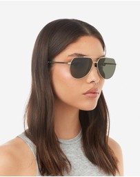 Hawkers Co - HAWKERS - Polarized Karat Green SHADOW Sunglasses for Men and Women UV400