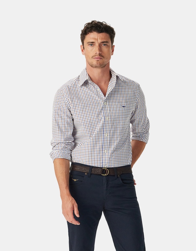 R.M.Williams - Newland Poplin Check Shirt