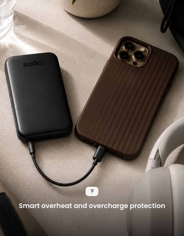 Sudio - L3 - Wireless 20W Super Charge USBC/A Power Bank 10k mAh