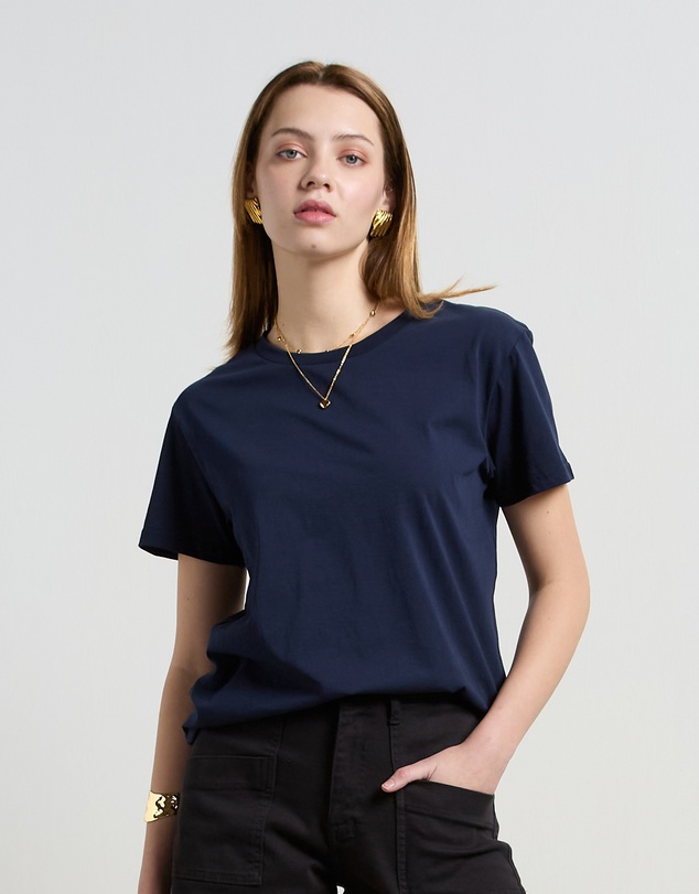 DRICOPER DENIM - Slouchy Navy Tee