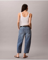 Calvin Klein Jeans - Cropped Barrel Jeans