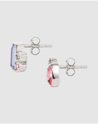 Elli Jewelry - Earrings Stud Crystal 925 Sterling Silver