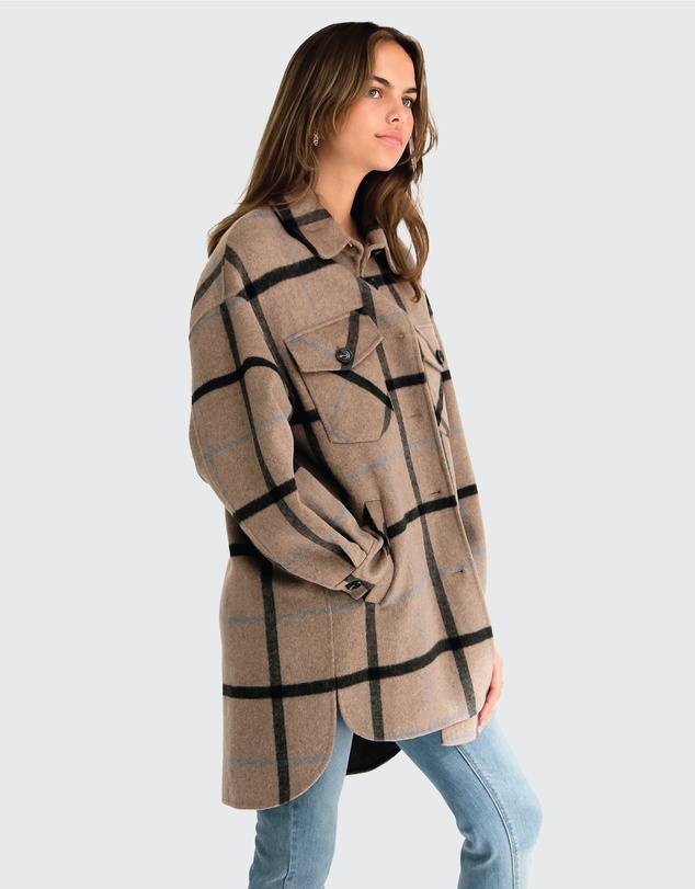 Belle & Bloom - River’s Edge Plaid Shacket