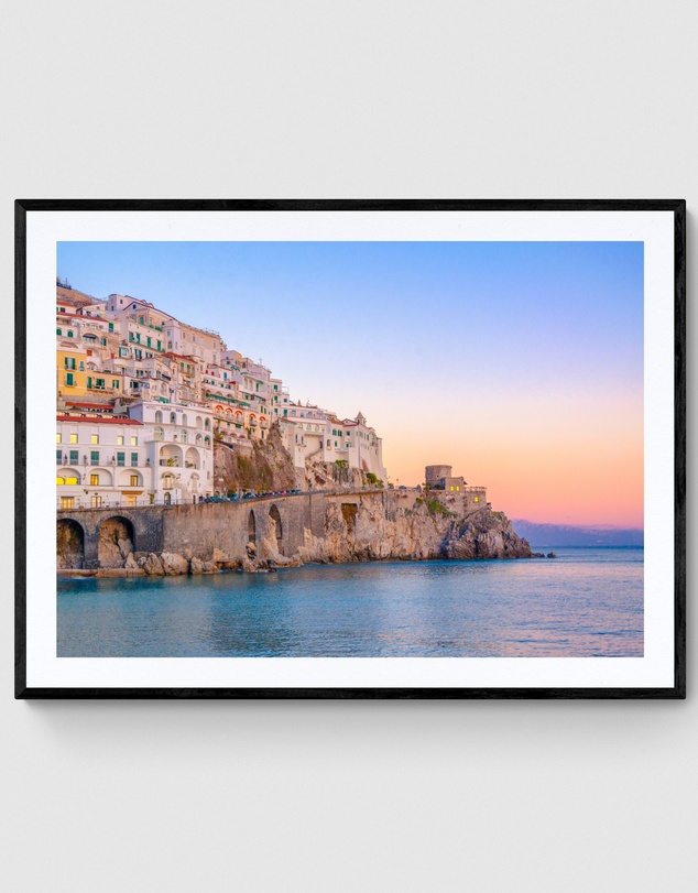 Inka Arthouse - Amalfi Sunset Italy Art Print