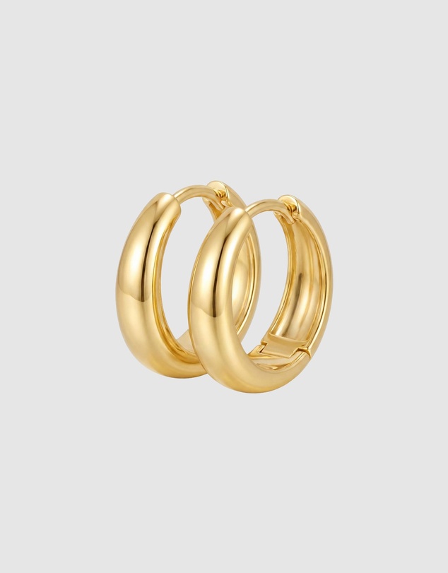 HOUSE OF SLANI - Classic Gold Selene Hoops