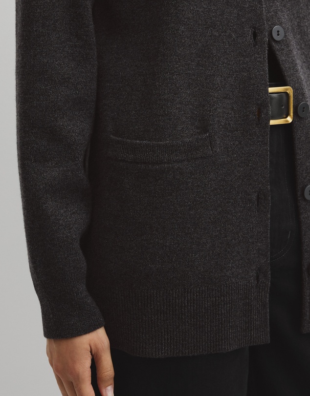 Country Road - Compact Wool Longline Cardigan