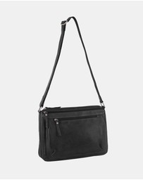Milleni - Milleni Ladies Genuine Leather Cross-Body Bag