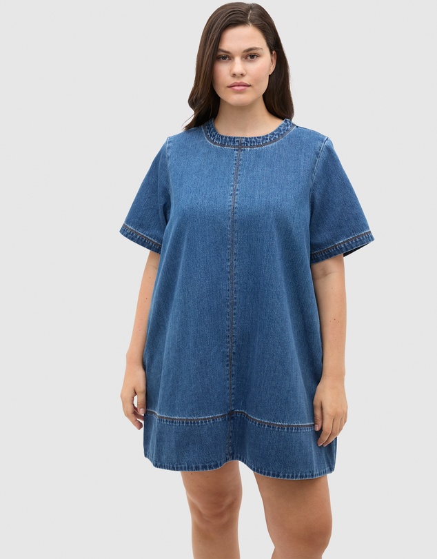 Seed Heritage - Denim Swing Mini Dress