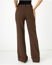 Dazie - Friday Night Fold Up Hem Tailored Pants