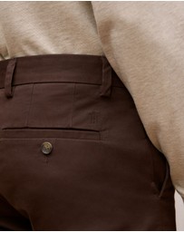 Trenery - Slim Fit Chino in Coffee Bean