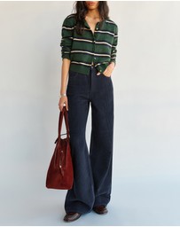 Reformation - Clara Cashmere Crew Cardigan