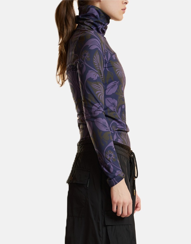 Cynthia Rowley - Turtle Neck Lycra Top