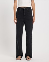 The Fated - Kaia High Waist Straight Jeans