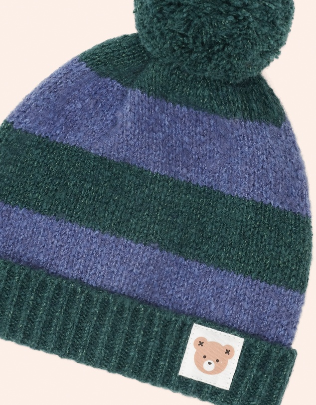 Huxbaby - Classic Stripe Knit Beanie - Babies-Kids