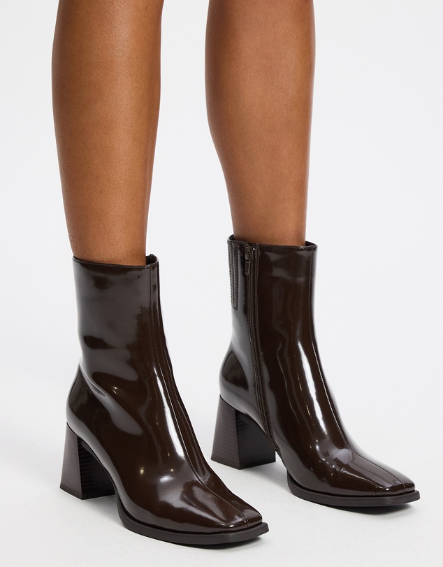 Dazie - Leonie Block Heel Ankle Boots