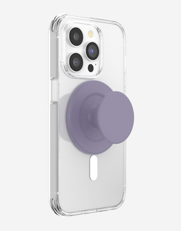 PopSockets - PopGrip MagSafe Soft Touch Phone Grip Holder + Magnetic Adapter Ring