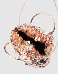 Olga Berg - Vera Sequin Top Handle