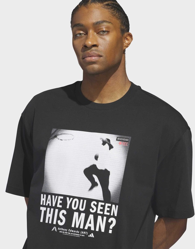 adidas Performance - Anthony Edwards In Action Graphic T-Shirt Mens