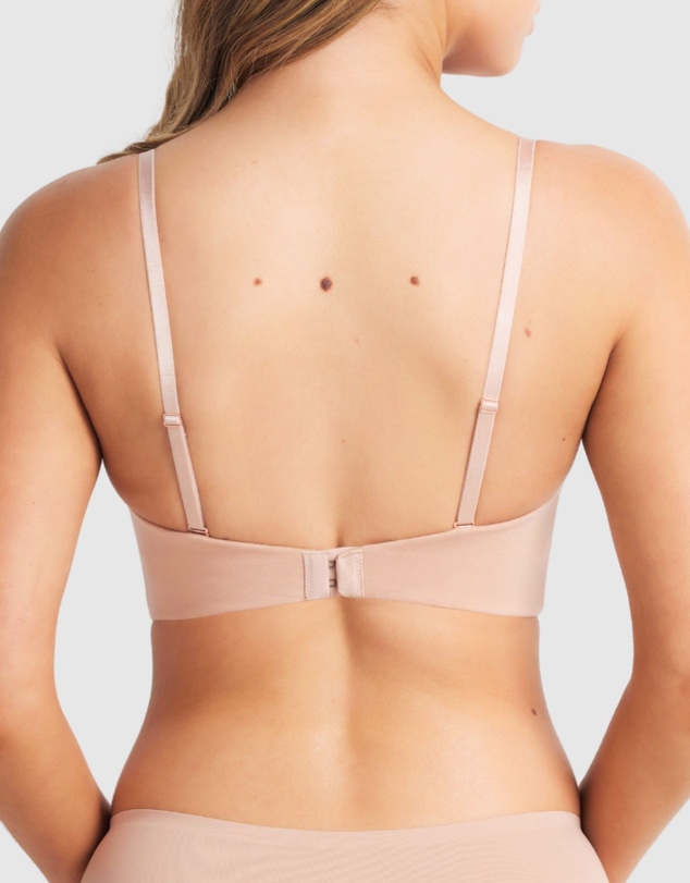 Fine Lines - Cotton Strapless Bra