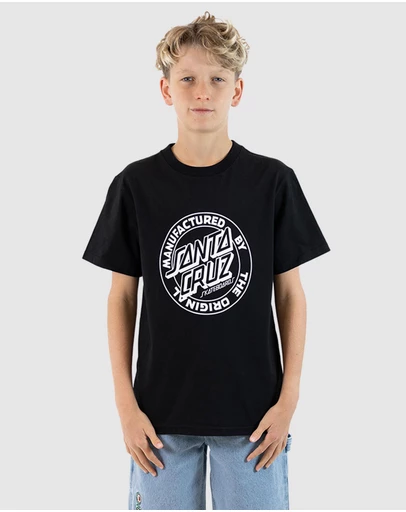 Santa Cruz - MFG Dot Front Tee - Teens