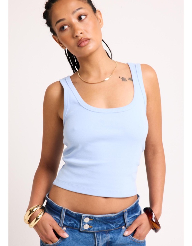 General Pants Co. Basics - Super Scoop Classic Tank Top
