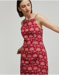 Oxford - Ebony Printed Mini Dress
